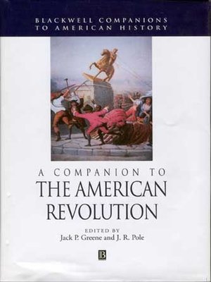 cover image of A Companion to the American Revolution
